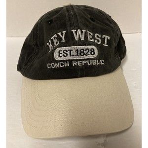 Key West Florida Conch Republic Unisex Adjustable 1828 Cap Pacifica7 Hat